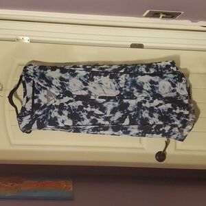 Blue Tie dye dress Lane Bryant Size 3